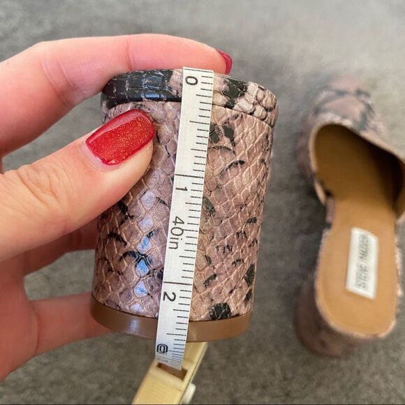 Steve Madden Bishop Block Heel Mule - Picture 11 of 12